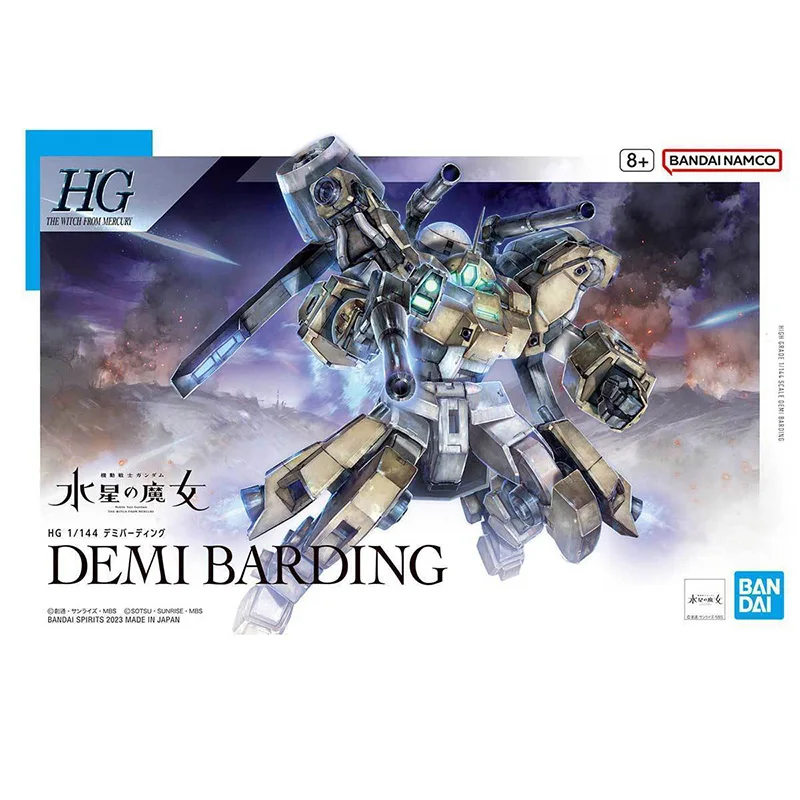 Фото BANDAI Аниме HG 1/144 ведьма из Меркьюри, модель, набор, пластиковая экшн-игрушка, подарок №2