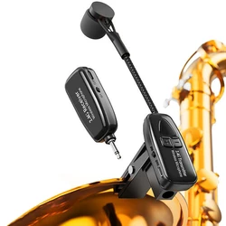 Premium UHF Wireless Saxophone Microphone with 160ft Range and Plug - and - Play Technology, Ideal (2.4g)