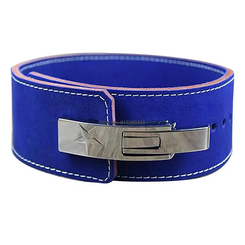 

Men's Waist Weightlifting Belt Bodybuilding Weightlifting Training Leather Protective Gym Ftness Training Squat Strength