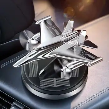 Auto Energia Solare Profumo Aromaterapia Deodorante per ambienti Aereo Rotante Aromaterapia Diffusore Fragranza duratura Interni auto