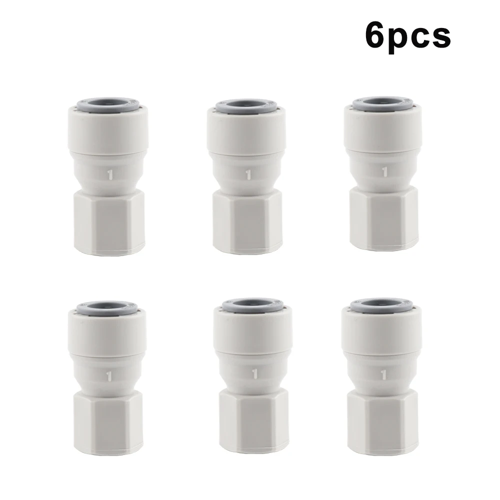 Beer Keg Connector Homebrew Fitting Water Pipe Fitting Plastic Speedfit 3/8" X 1/4" FFL Push-Fit Connectors for Homebrew Corny/Cornelius Keg