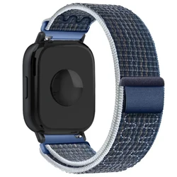 Nylon Loop Watchband - Comfortable and Versatile Fit, 22/20mm - 20mm width (Storm blue)
