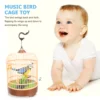 Repeating Parrot Toy Bird Cage Educational Plaything for Kids Induction Singing Toys 5