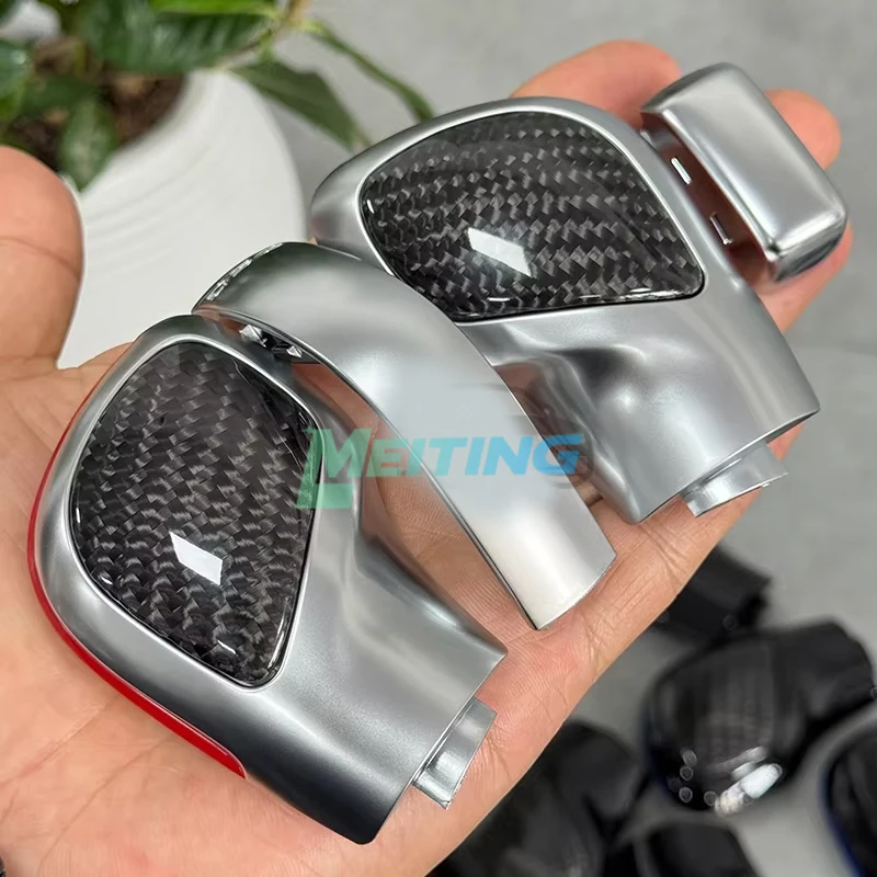 폭스바겐 골프 6/7 R GTI 파사트 B7/B8 CC MK6 GLI 자동 변속기 핸들 볼 헤드 카본 파이버에 적합