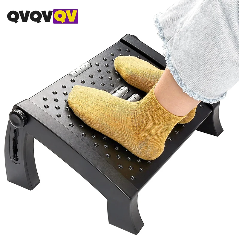 1Pc Foot Rest Under Desk,Adjustable Height Office Foot Rest for Under Desk  at Work,Promote Leg Circulation,Relieve Leg Pressure - AliExpress