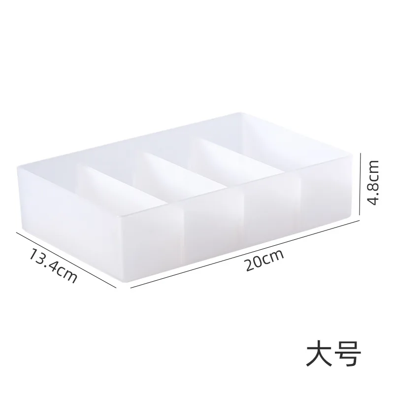 Adjustable Drawer Storage Box Plastic Clear Plastic Organizer Holds Storage Box With Adjustable Divider