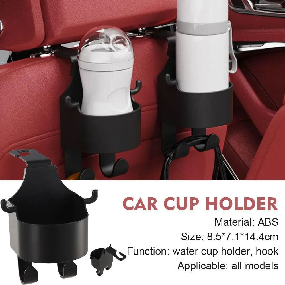 

Car Seat Headrest Hook Multifunctional Universal Car Seat Back Water Cup Holder Hook Hanger Storage Organizer Car Accessories