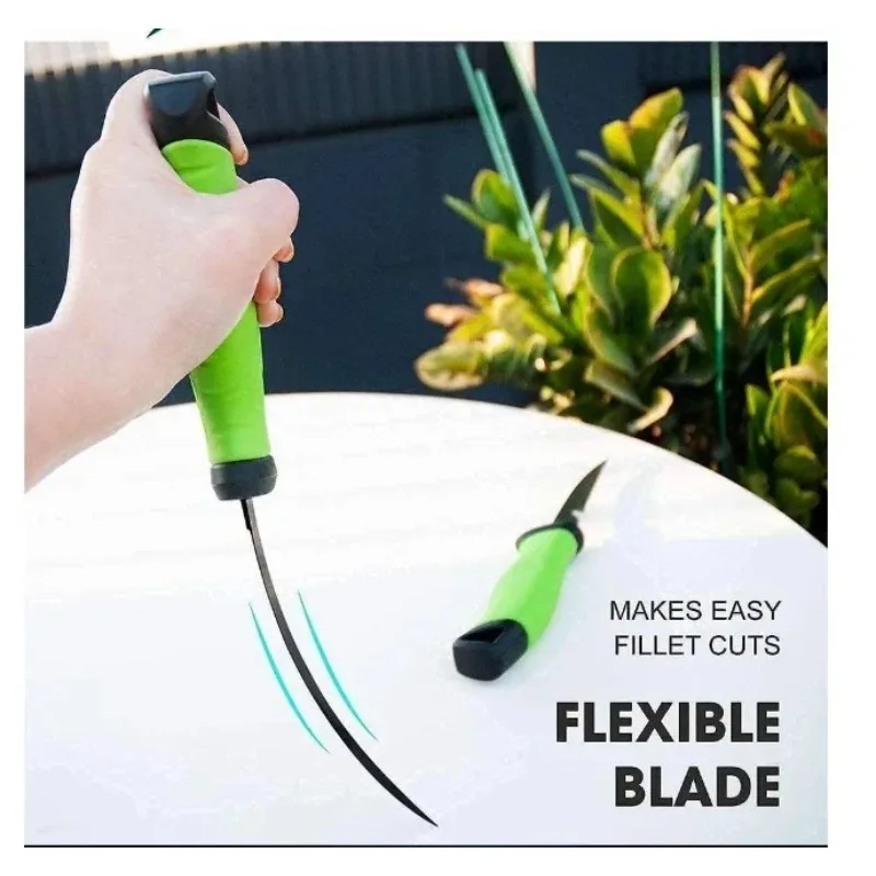 Stainless Steel Fillet Boning Knife Multi-Purpose Kitchen Cleaver