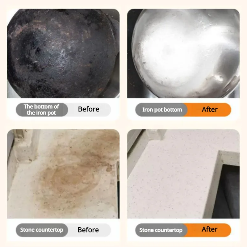 Coconut Oil Powerful Stain Remover Paste Natural Deep Cleaning Antibacterial Deodorizing Oil Cleaner Household Tile Cleaning 6