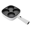 ~Korean egg frying pan breakfast household four hole breakfast machine Non-stick surface multi-function hamburger machine 1