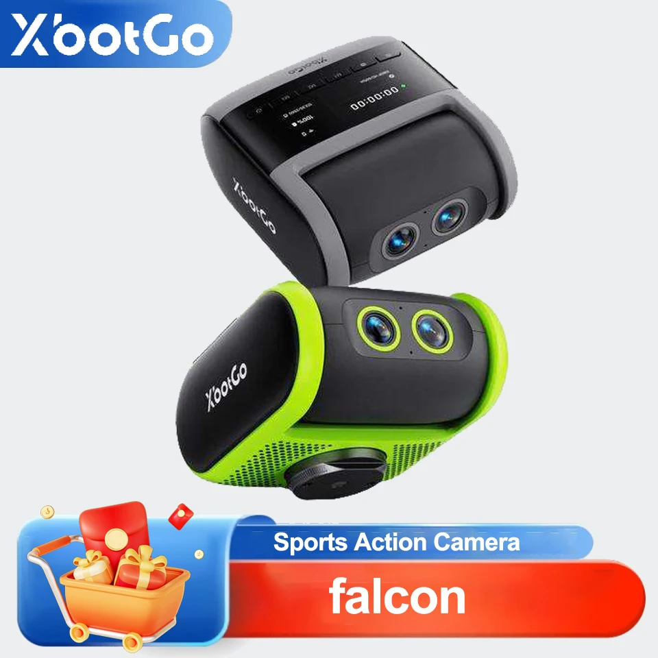 XBOTGO Falcon AI Auto Tracking 4K Capture Sport Camera Multi-Platform Live Streaming Automatic Tracking Camera System