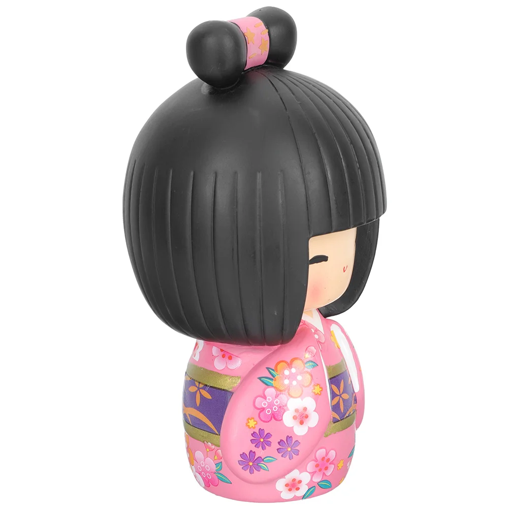 

Desktop Kimono Decor Toy Japanese Resin Dolls Home Crafts Traditional Child Toys