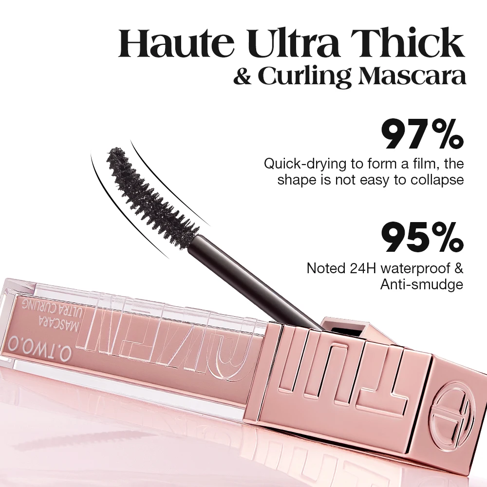5D Mascara Eyelash Extension Volumizing Long-Wearing Smudge-Proof Thick Quick-drying Waterproof Black Mascara Eye Makeup_voghion.com
