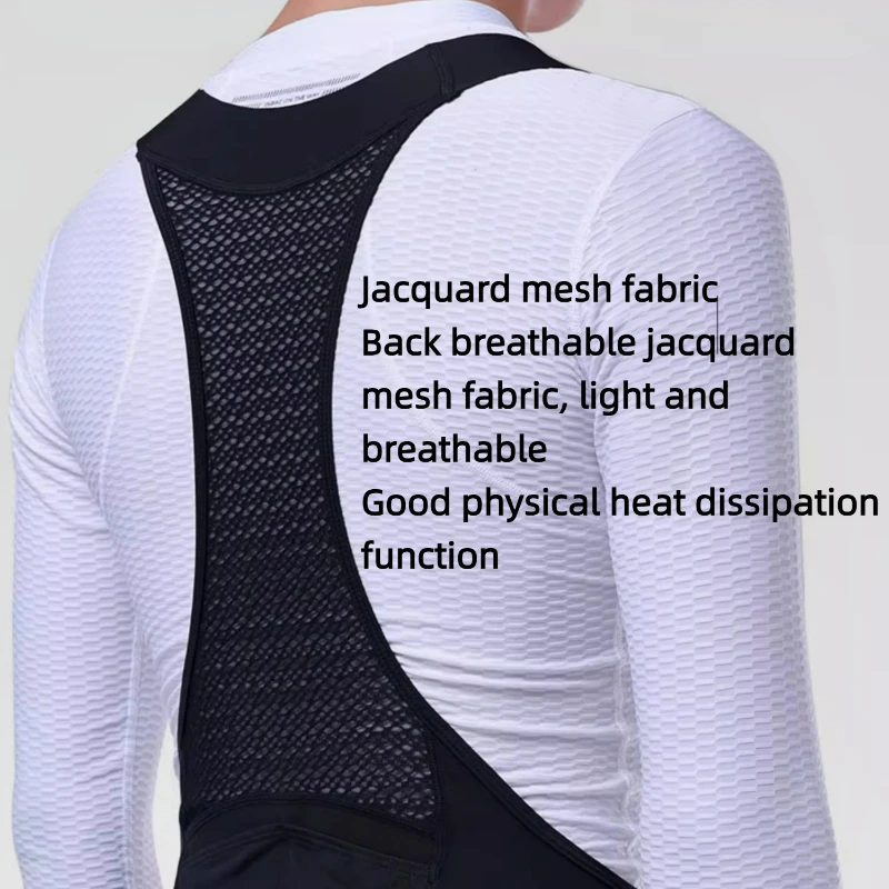 INBIKE Men's Bib Cycling Pants With Multi-pocket Design Body-Fitting Shock-Absorbing Comfortable No-trace Sports Wear