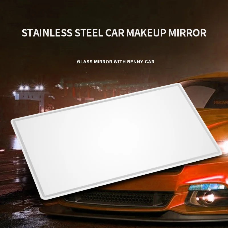 Car Makeup Mirror Car Stainless Steel Portable Auto Sun-Shading Visor HD Mirrors  Car Interior Mirror Universal Car-styling - AliExpress