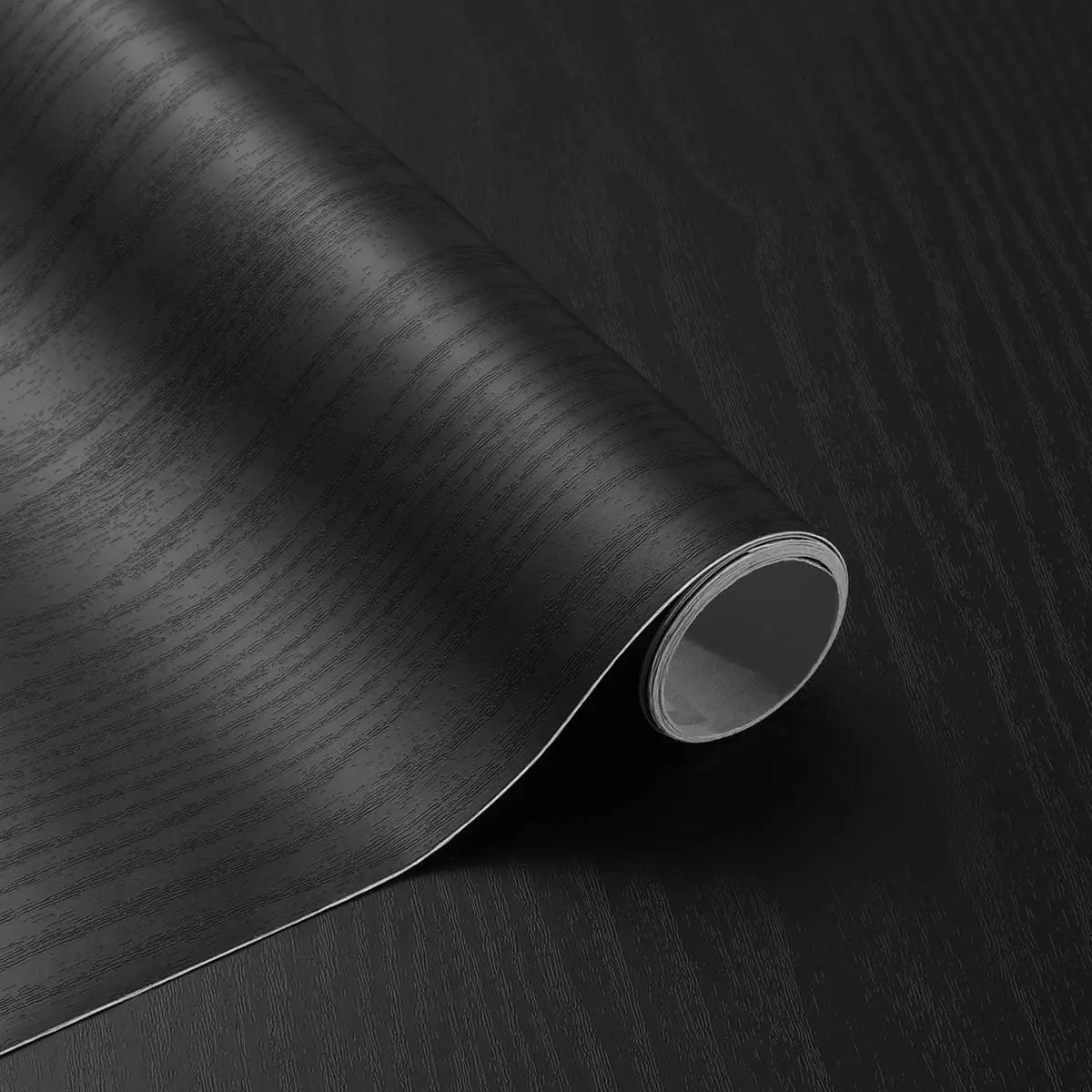 

Black Wood Contact Paper Self Adhesive Wall Paper DIY Furniture Stickers Wood Grain Wallpaper Home DecorPeel and Stick Wallpaper
