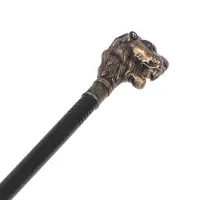 Lion's Head Scepter Halloween Cosplay Walking Stick Prop Costume Cane Wand for Party Wands 5