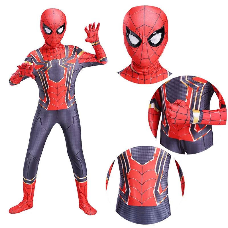 スパイダーマンコスチューム,全身タイツ,ハロウィンコスチューム 