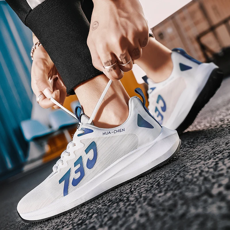 Free Shipping Sports Shoes Men Original Casual Sneakers for Men Outdoor Summer Street Running Shoes Male Athletic Gym Trainers