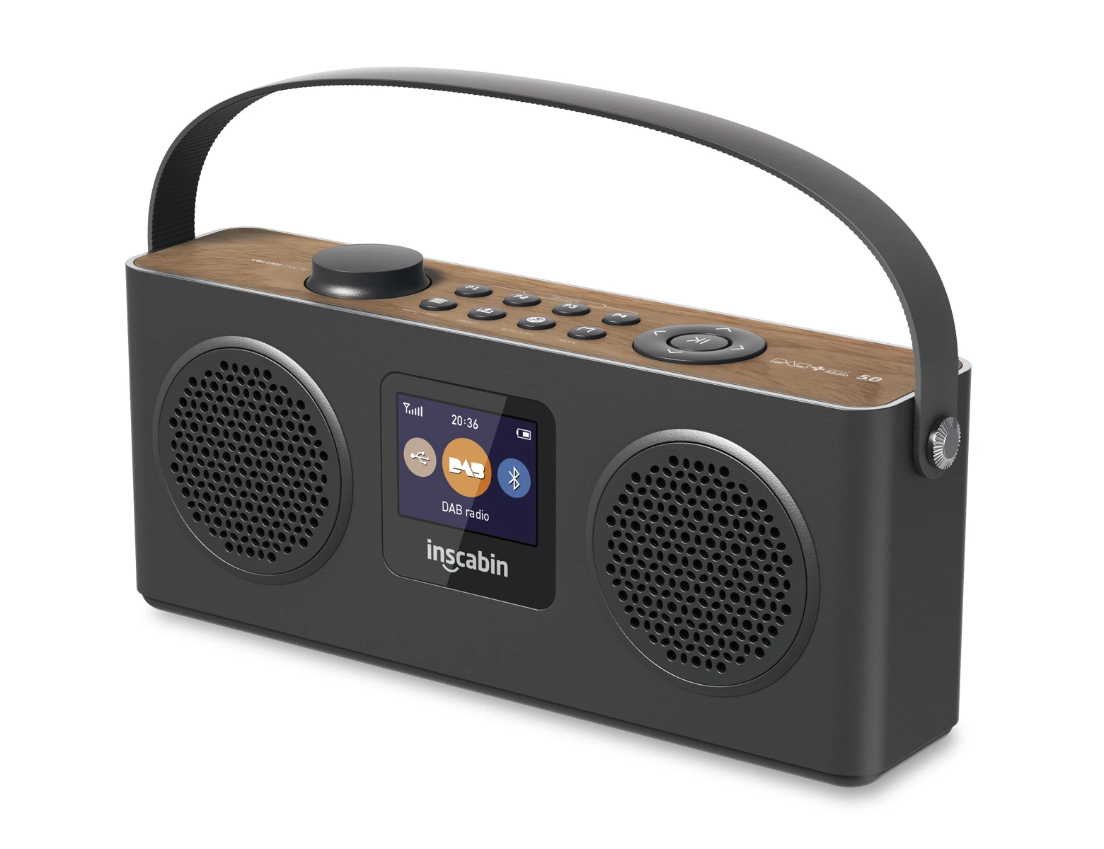 Imperial volwassen echtgenoot Inscabin M4ii Stereo Dab Radio Portable Wireless Speaker With Bluetooth,  Color Screen/fm/beautiful Design/rechargable Battery - Radio - AliExpress