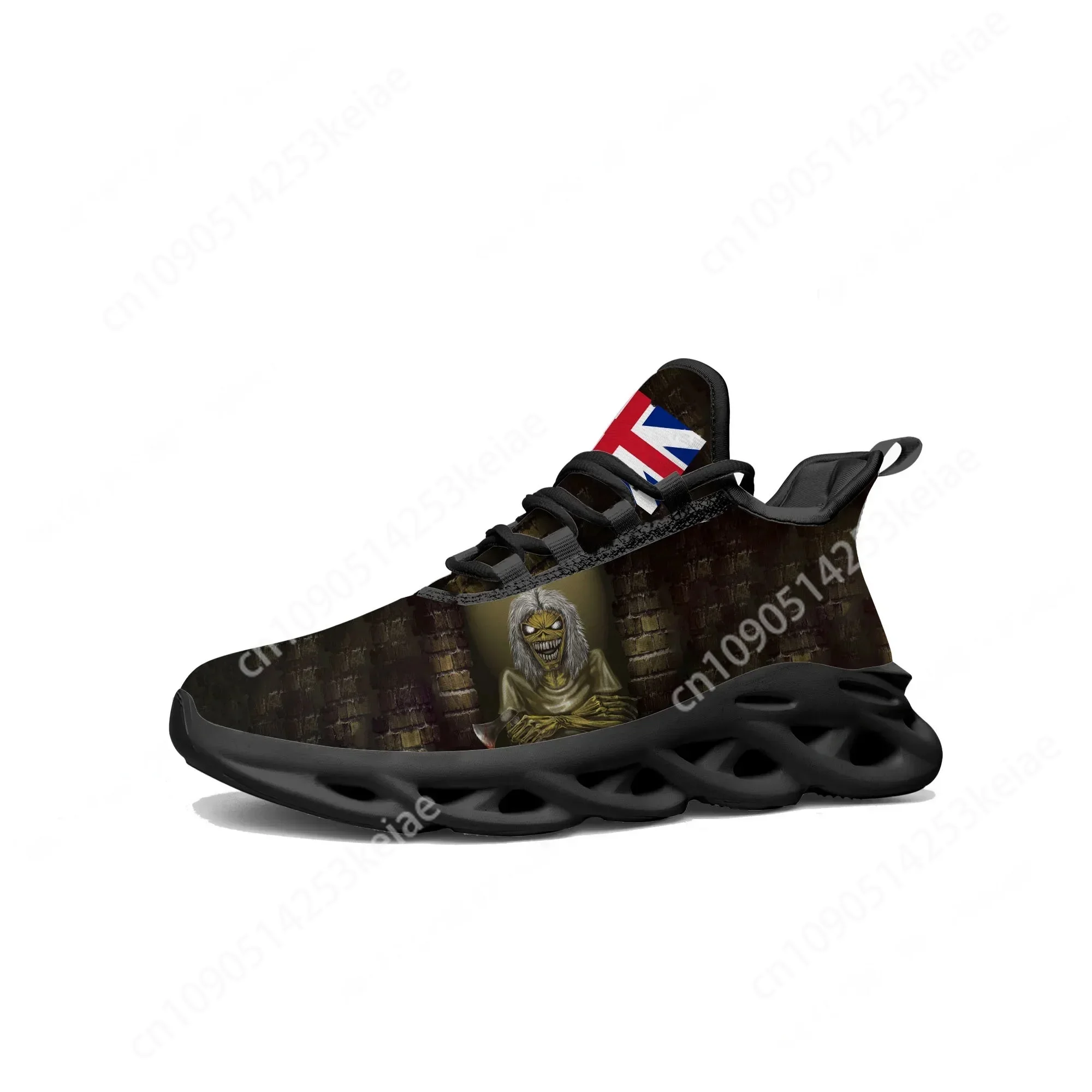 Maidens Heavy Metal Rock Band Singer Music Iron Flats Sneakers Mens Womens Sports Shoes High Quality Sneaker customization Shoe 3