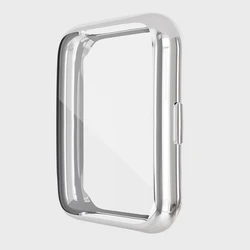 Electroplated TPU Protective Full - Screen Cover for Huawei Watch Fit 2 (SILVER)