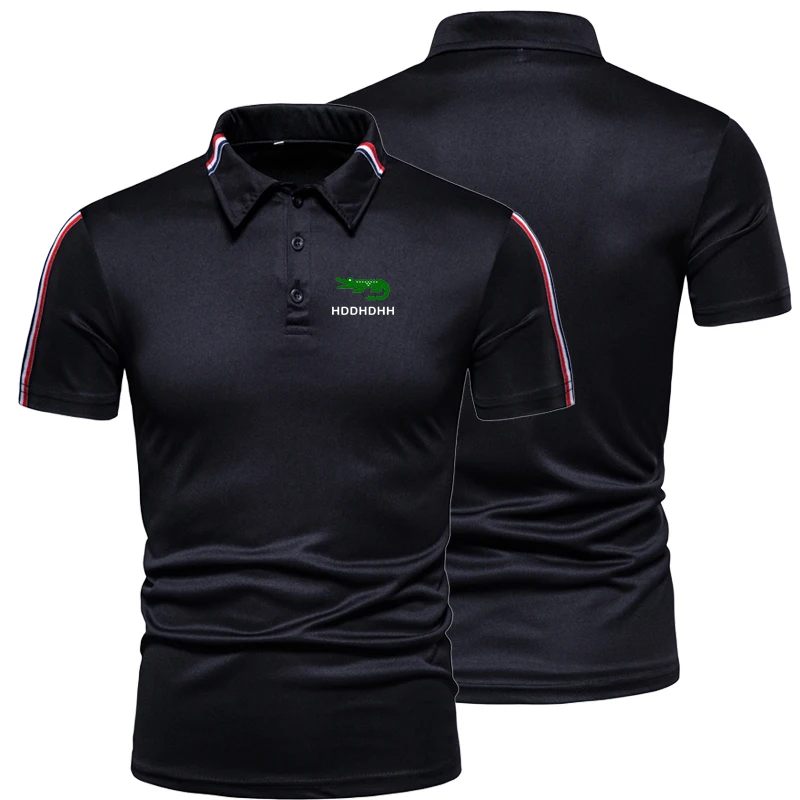 

Summer New Polo Shirts Comfortable Short Sleeves Male Tops Casual Sport Mans T-Shirts Tee