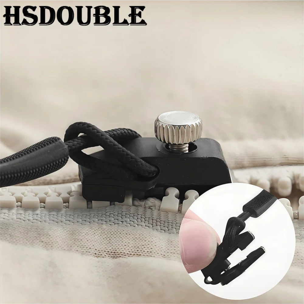 Universal Zipper Repair Kit Quick Instant Detachable Zipper Head Replacement Slider Pull Jacket Bags Coat DIY Sew 3-24Pcs
