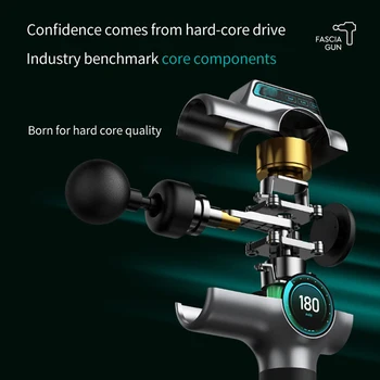 99 Speed Professional Muscle Massage Gun Massager Massager for Neck and Back Massage Instrument Dropshipping Fitness Equipment 2