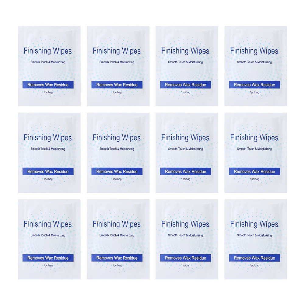 20 Pcs Body Supplies Hair Removal Wax Cleaning Oil Pack Miss Wipes Cleansing Remover 5