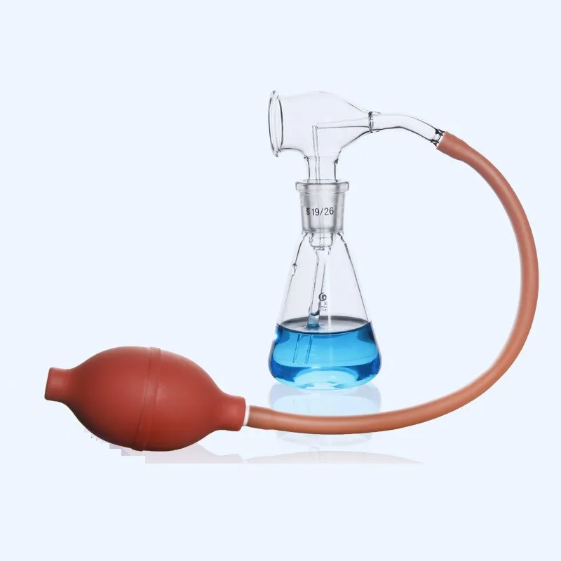 

1set 30ml 50ml 100ml Lab Glass colour spray bottle TLC color rendering spray bottle with dribbling ball