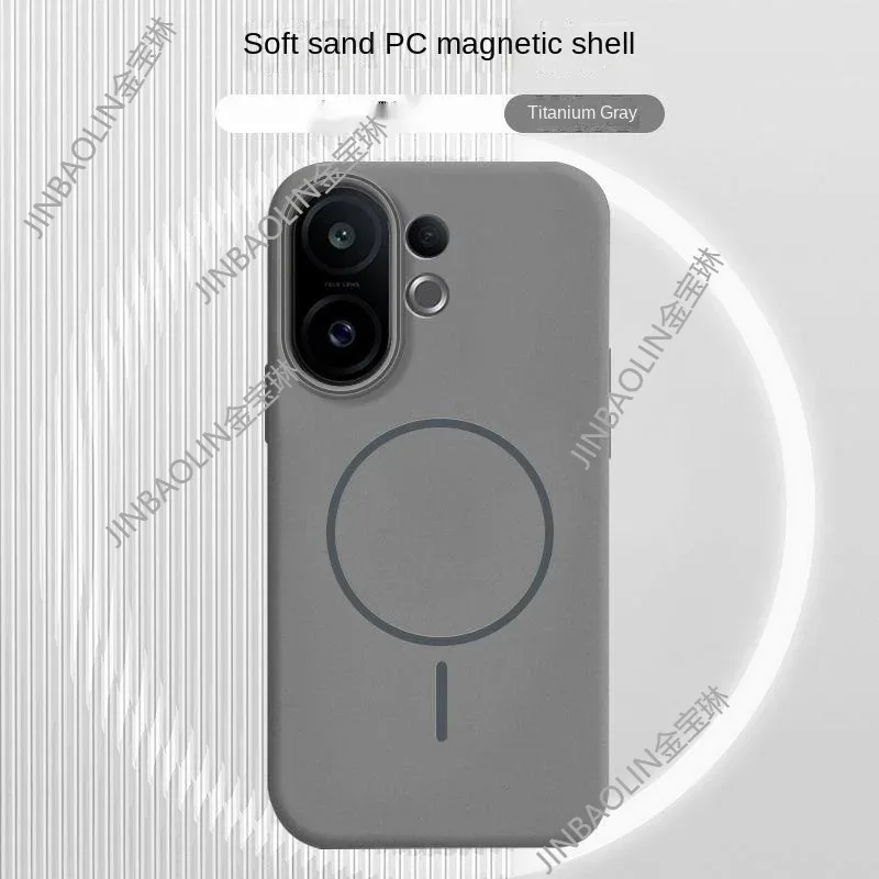 Magnetic Luxury Matte Armor Shockproof Case with Magsafe Compatibility