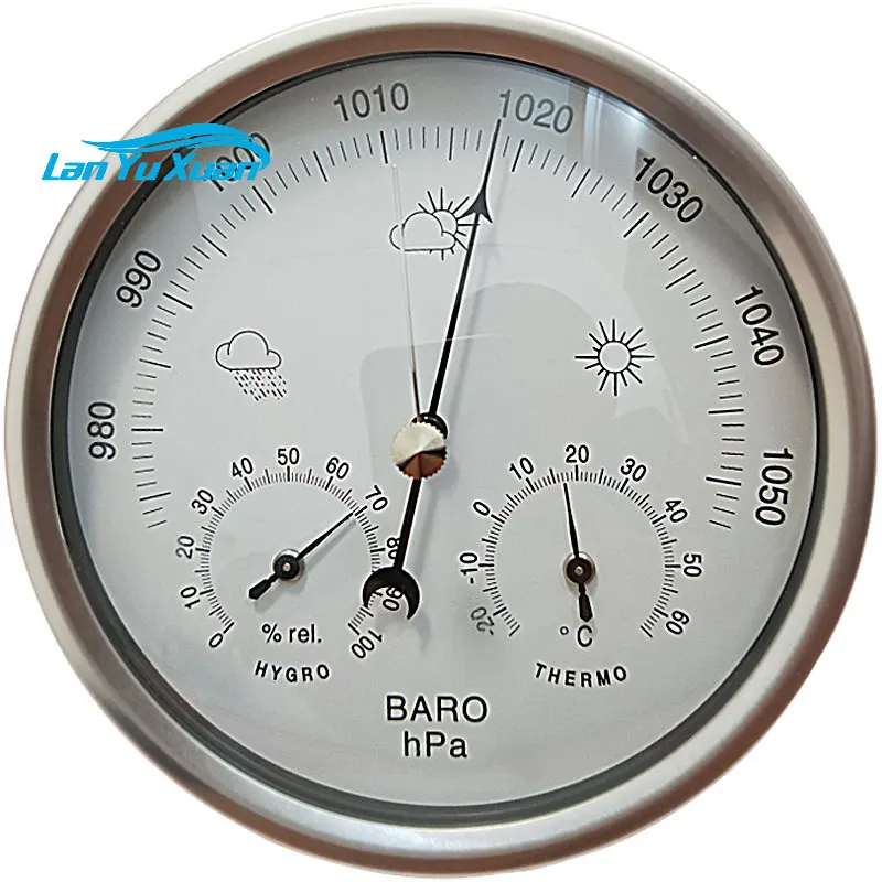 

Customized barometer for fishing, high precision manometer, outdoor air temperature and humidity meter, barometer