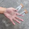 150ml Test Tubes with Cork Stopper 20cm Lenght Glass Tubes Lab Glassware Spice Jars Storage Jars for Craft DIY 3
