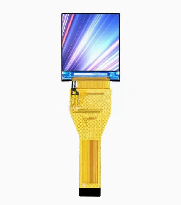 IPS 0.85 인치 12 핀 20 핀 262K 컬러 TFT LCD 디스플레이 화면, NV3023B GC9107 드라이브 IC 128(RGB)* 128 SPI/MCU 8 비트 인터페이스