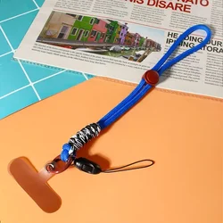 Colorful Woven Wrist Strap with Detachable Anti - Loss Feature - 1 pcs (Dark blue)