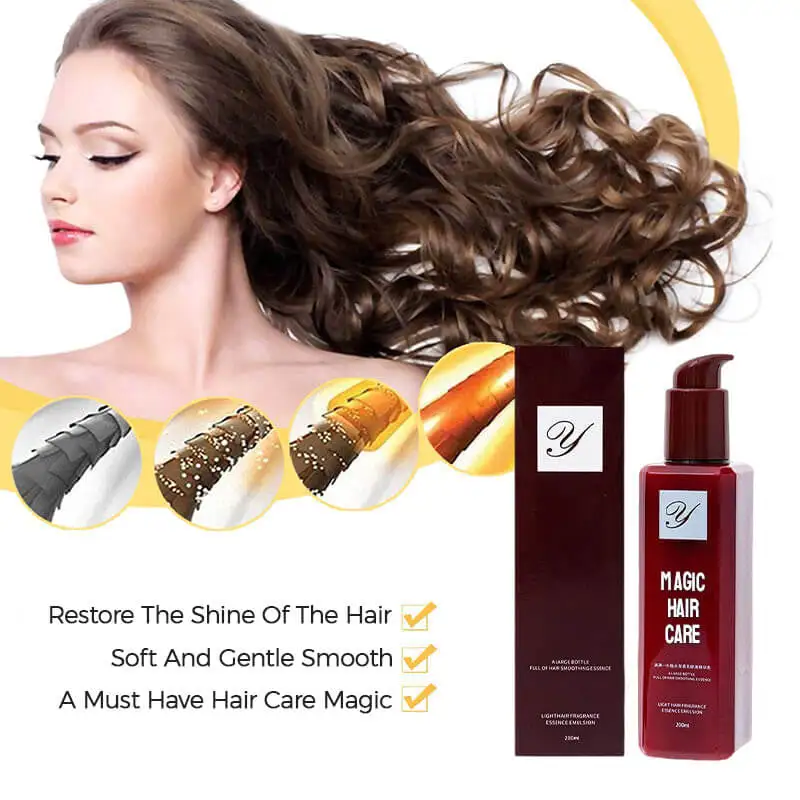 

200 мл Кондиционер для волос сглаживающий волшебный продукт для ухода за волосами Восстанавливающий поврежденные неровные волосы для женщин
