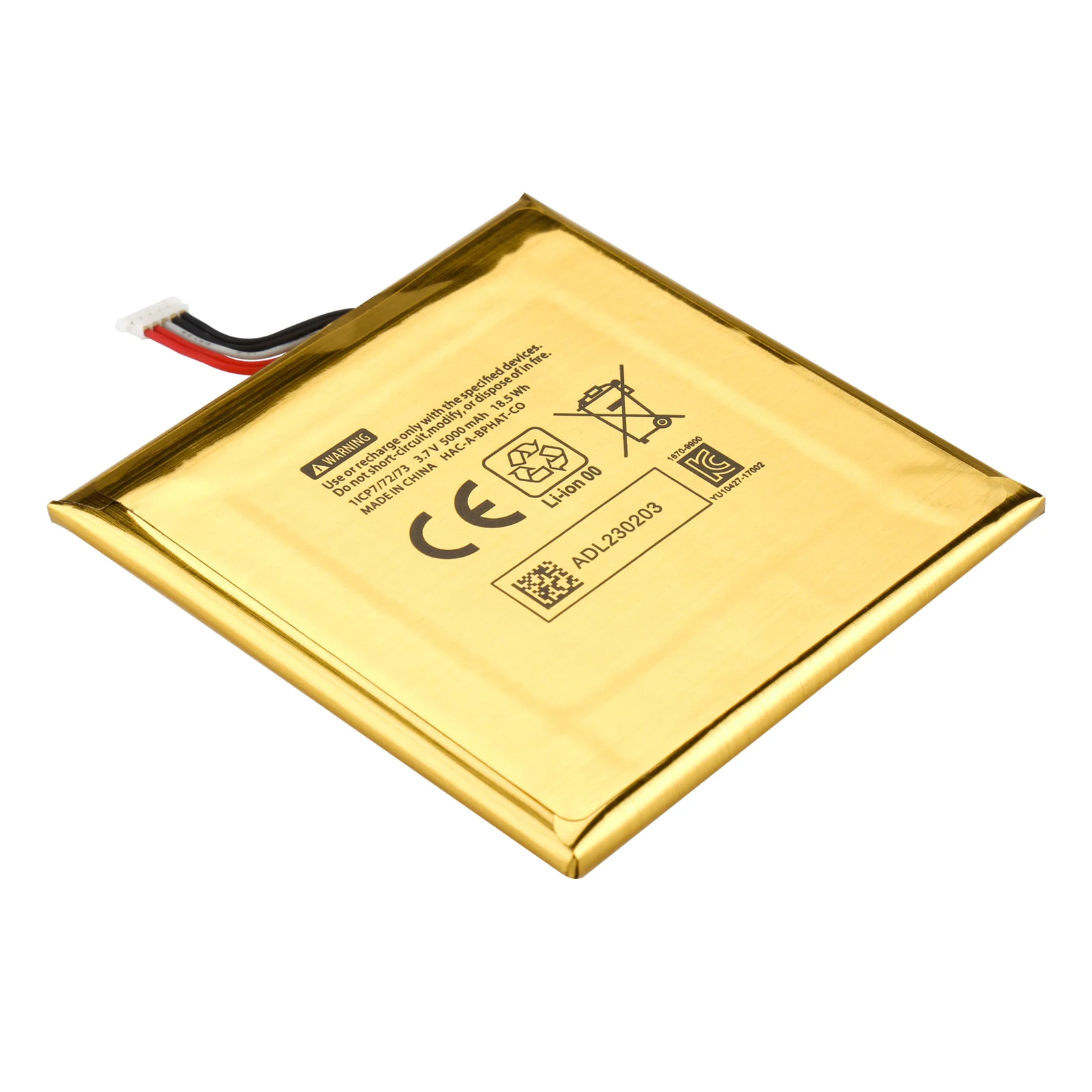 Reposição, Power Bank, 5000mAh, HAC-003, HAC-001, HAC-A-BPHAT-C0, HAC-S-JP, EU-C0
