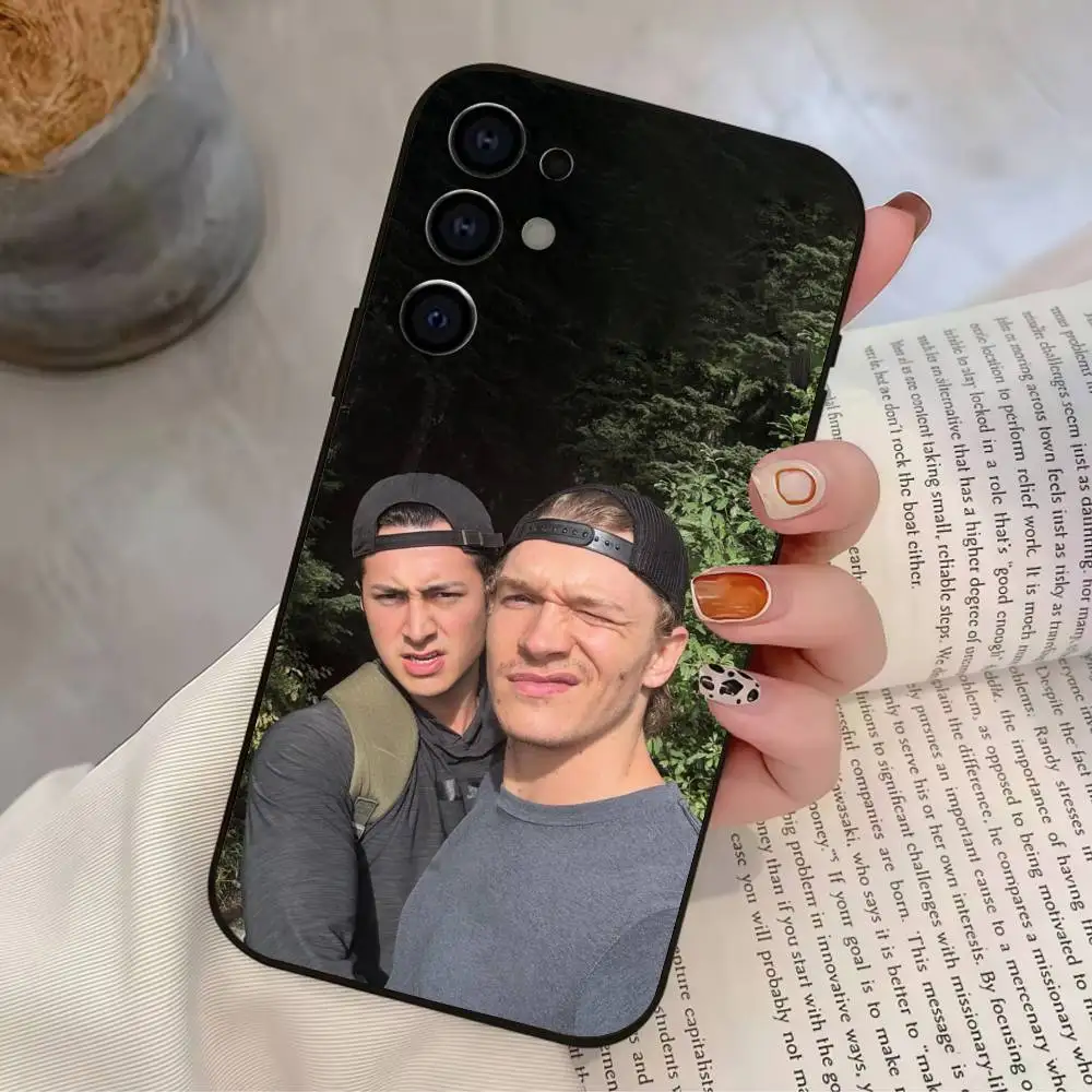 Heated Rivalry Silicone Soft Phone Case - Shane Hollander & Ilya Rozanov Design
