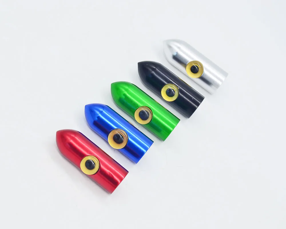 

SXY FISHING Metal Trolling lure DIY Jet head Aluminum alloy bait head lure Hair bait Marlin bait Octopus skirt metal head S3A