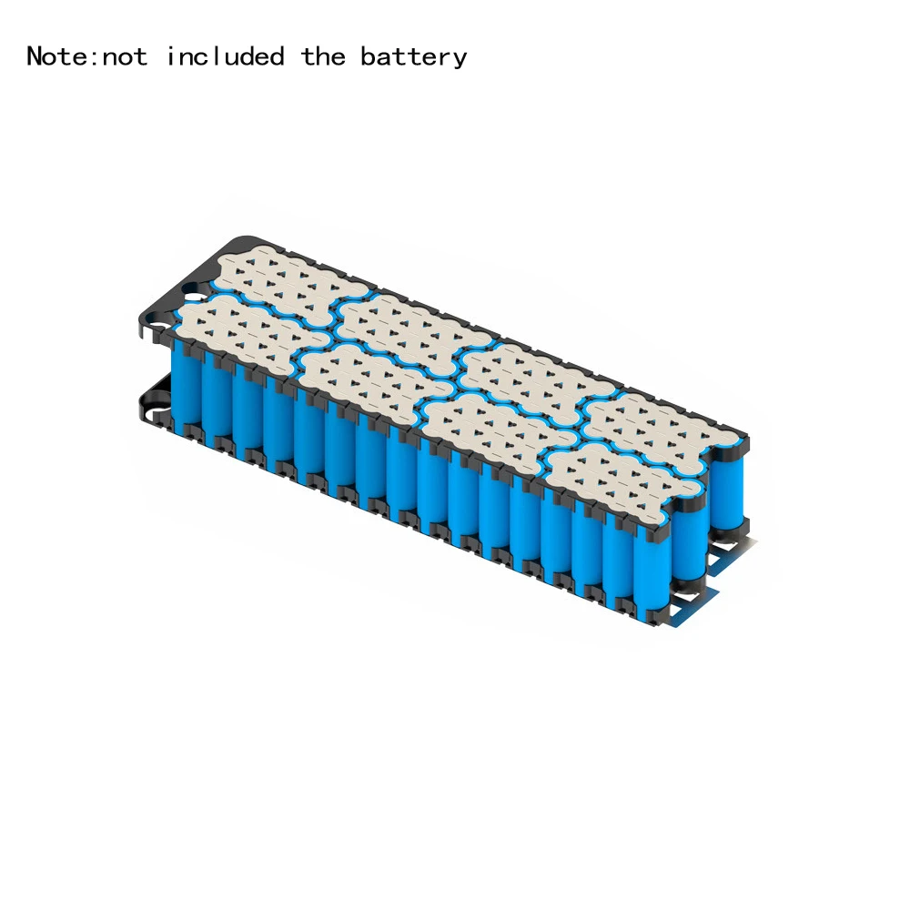 

6P 16S 60V 21700 li-ion Battery Holder with Welding Nickel Board Folding electric bike Anti Vibration Cell Holder