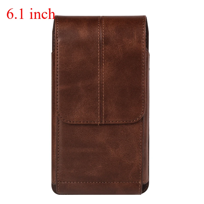 Universal PU Leather Mobile Phone Holster with Card Slots