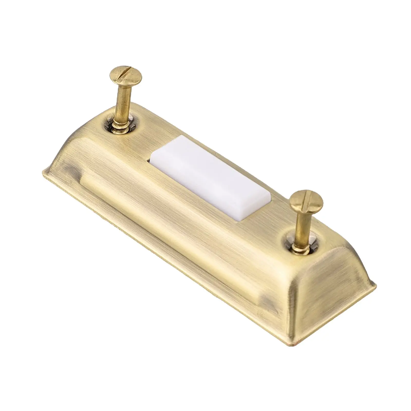 Button Doorbell Button Retro Sturdy Switch Versatile Wall Mounted Brass Doorbell Push Metal Door Bell New