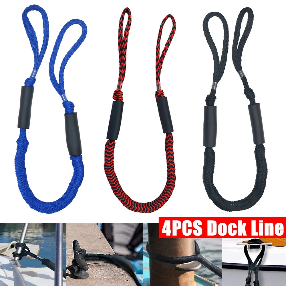 DockropeBoatKayakBoatMooringRopeBoatBungeeDockLineForKayak