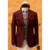 Herringbone Men's Jacket V Neck Single Breasted Business Casual Fashion Korean 2023 Autumn Luxury Brand Winter Jackets for Men 5