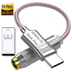 Premium Type C to 3.5mm HiFi Audio Adapter with DAC Amplifier (CB1200AU)