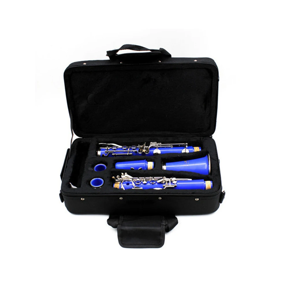 YOUZI Clarinet Box Case Clarinet Suitcase Backpack With Outer Pocket Adjustable Strap Fall Resistant Storage Bag