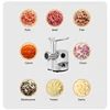 Industrial Meat Mincer with 3 Grinding Plates Sausage Maker Die-cast Aluminum Commercial Meat Grinder 6