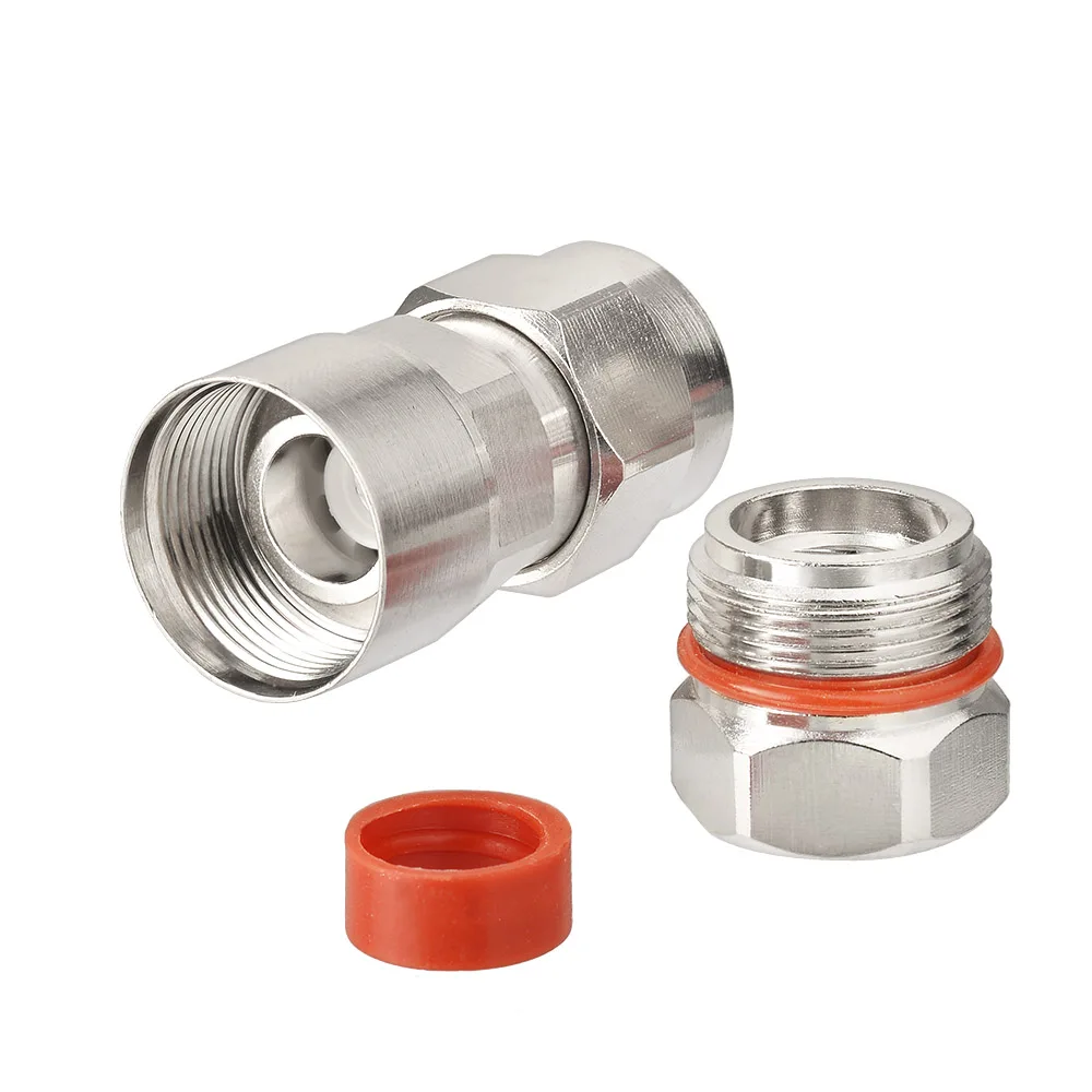 RF Coaxial Connector for Corrugated Copper Cable