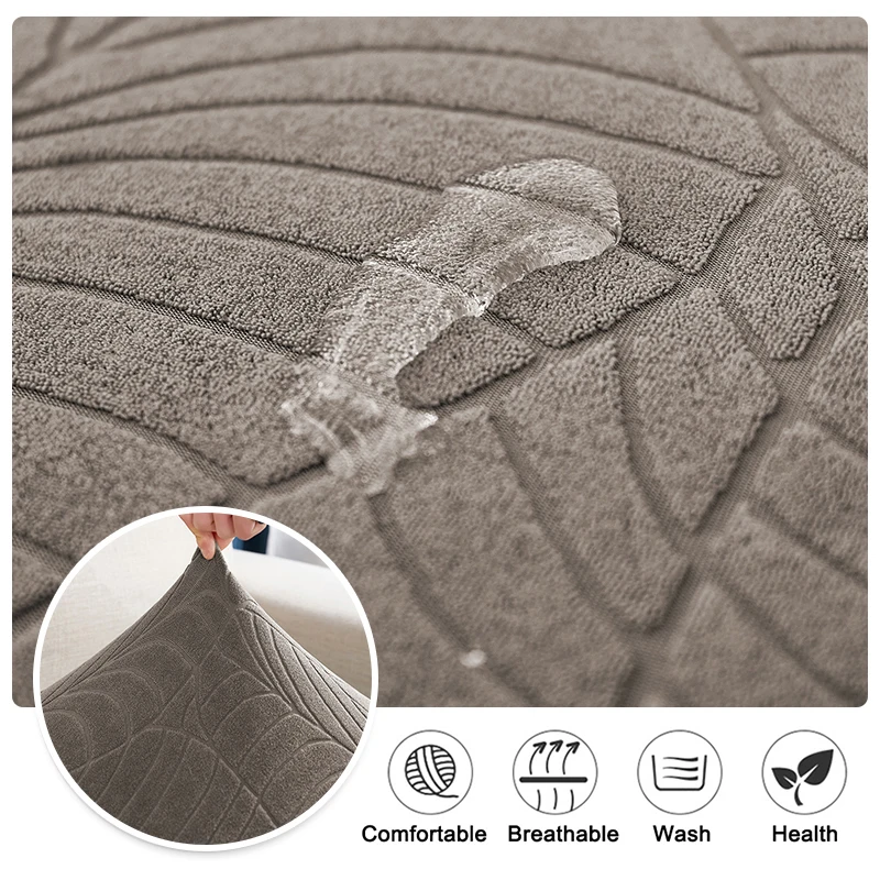 Waterproof Sofa Cover For Living Room Stretch Jacquard Sofa Seat Covers Cheap Sofa Slipcover Delicate sofa Covers For Home Hotel 4